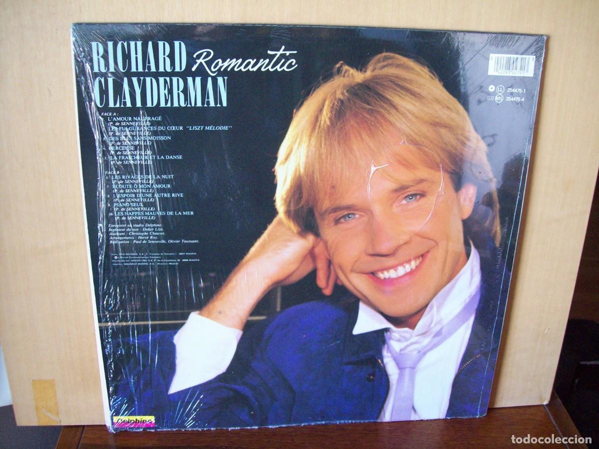Discos de vinilo: RICHARD CLYDERMAN - ROMANTIC - LP 1986 - Foto 2