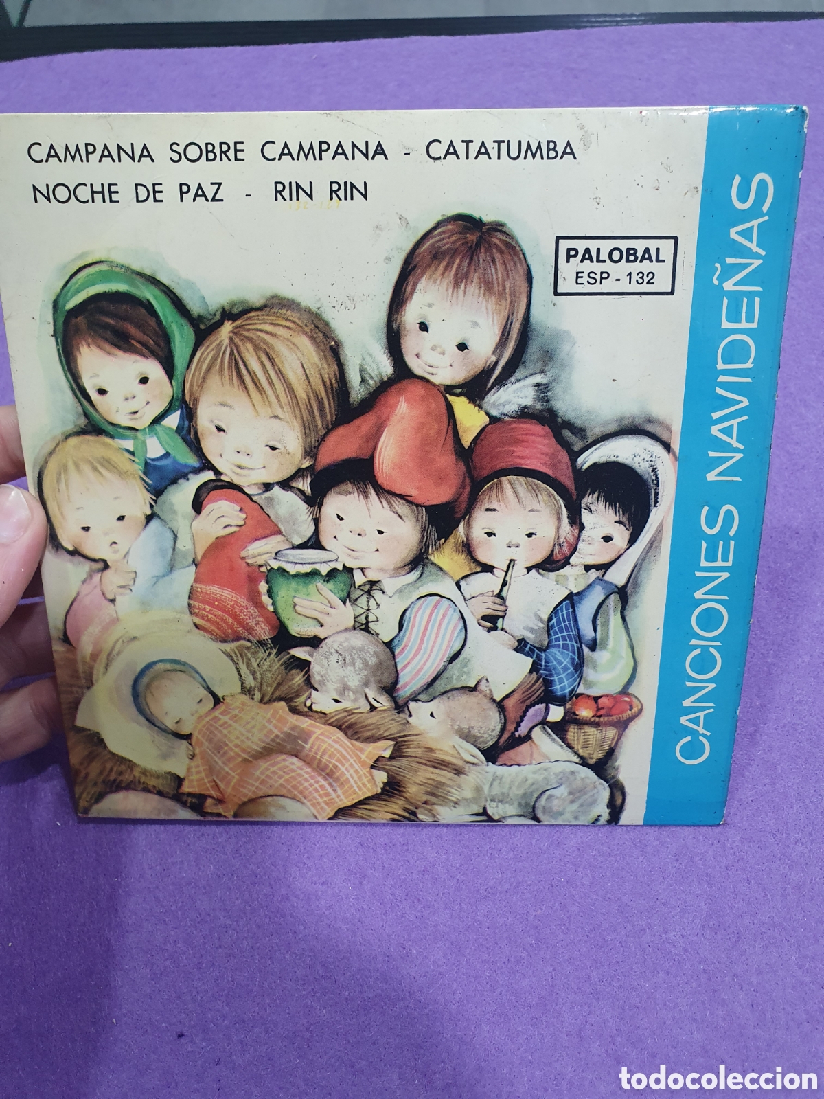 Discos de vinilo: EP Single canciones navide&ntilde;as. (L81) - Foto 1