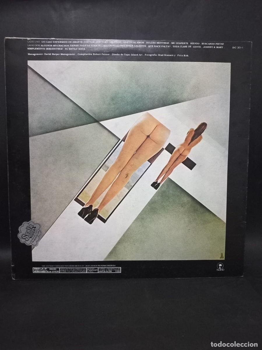 Discos de vinilo: ROBERT PALMER - &rdquo;ADDICTIONS&rdquo;&rdquo; / LP 29230 - 1990 - Foto 2
