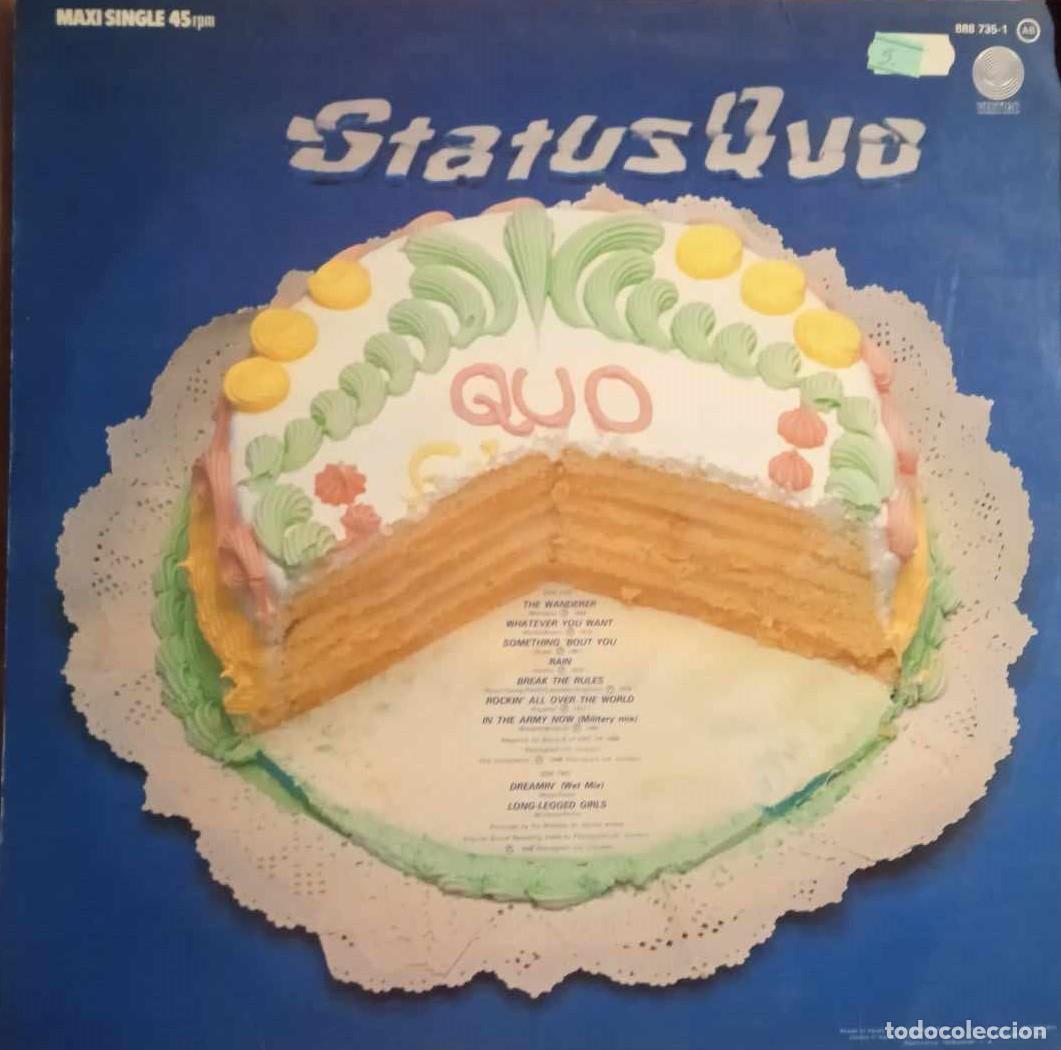Discos de vinilo: STATUS QUO - QUO CAKE MIX - 1987 - Foto 2