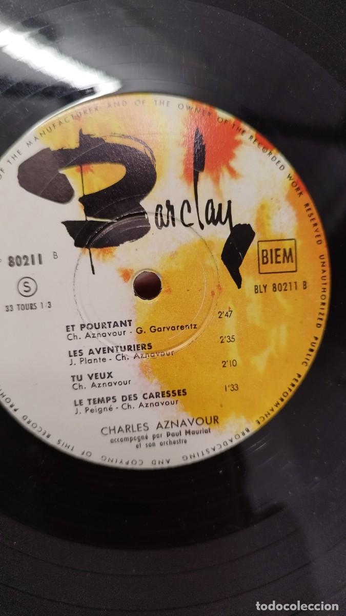 Discos de vinilo: Charles Aznavour &ndash; La Mamma.Vinilo Lp de 10&rdquo; - Foto 3
