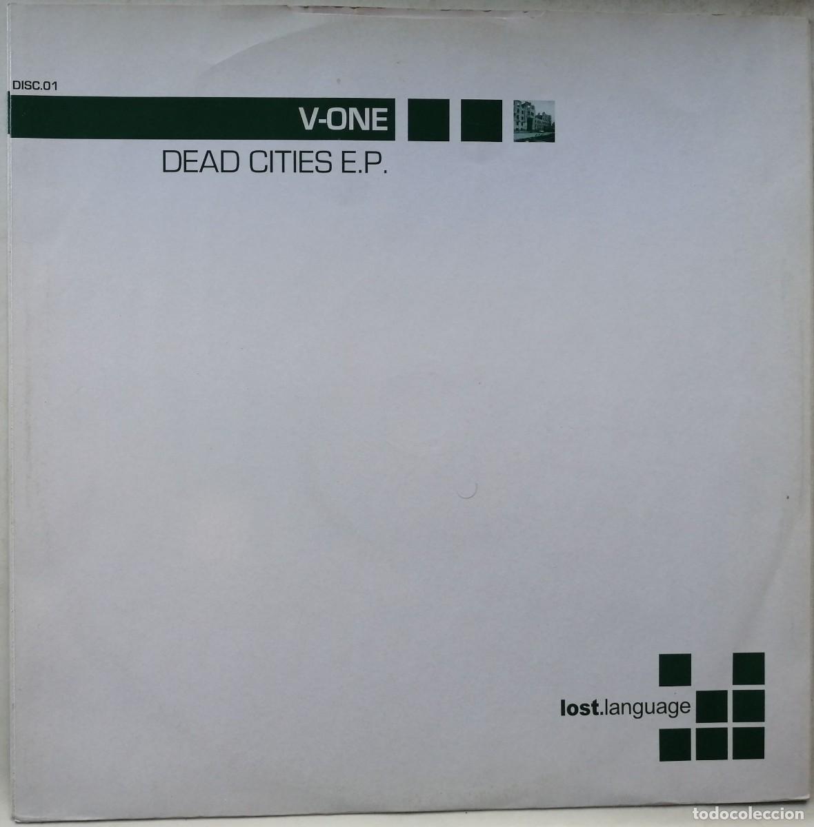 Discos de vinilo: V-One, Dead Cities E.P., Lost Language - LOST003 - Foto 1