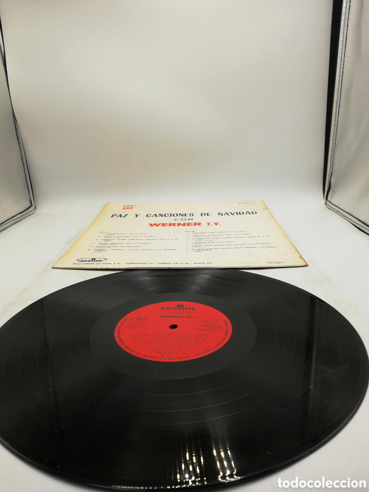 Discos de vinilo: Paz y canciones de Navidad con Werner. LP. - Foto 3