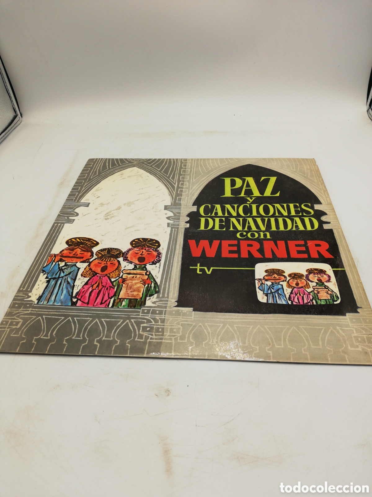 Discos de vinilo: Paz y canciones de Navidad con Werner. LP. - Foto 1
