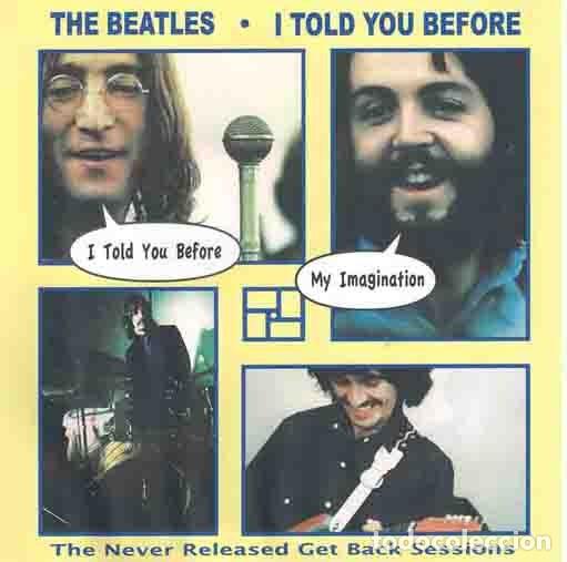 Discos de vinilo: The Beatles &ndash; I Told You Before lp - Foto 1