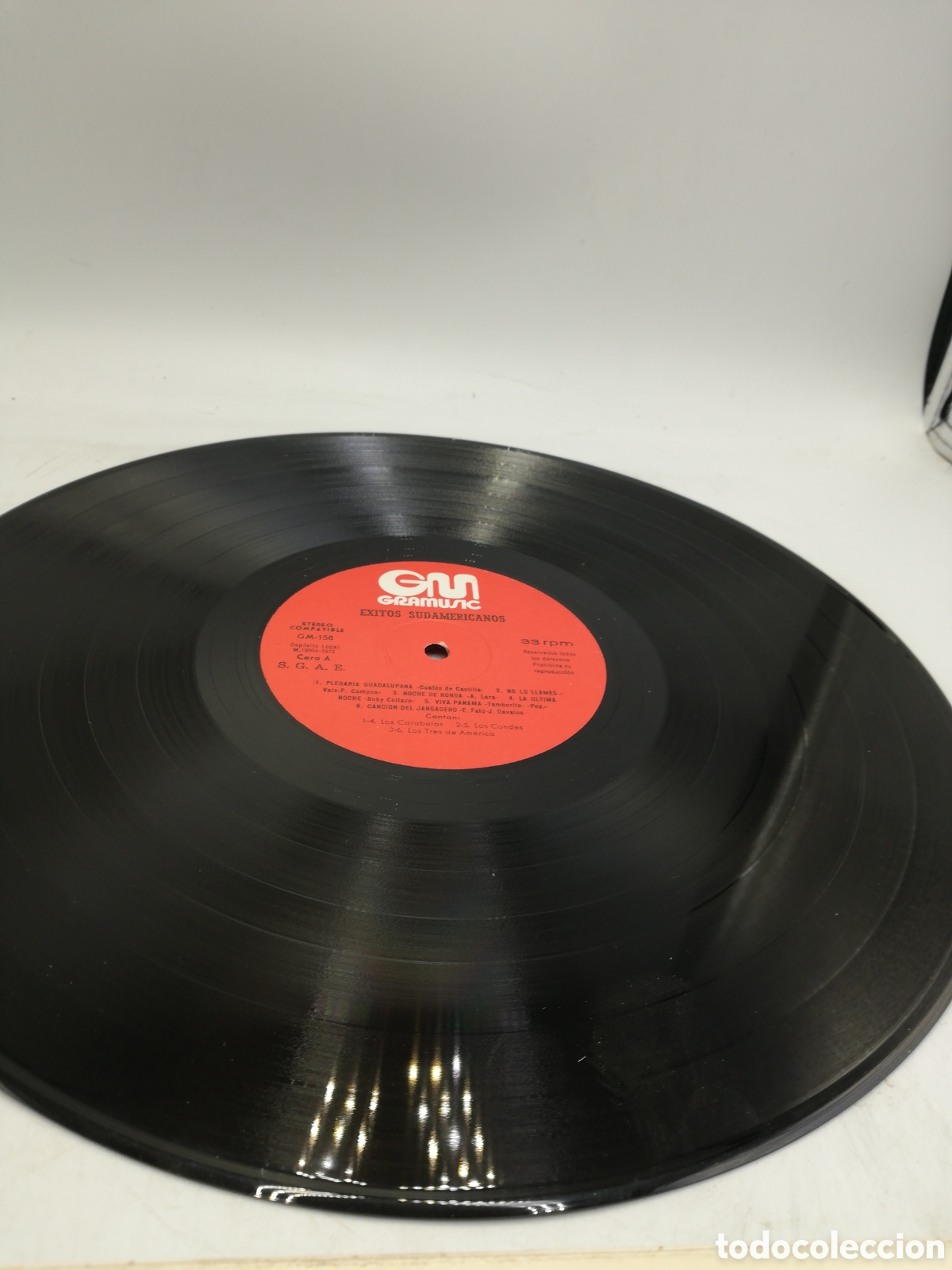 Discos de vinilo: &Eacute;xitos Sudamericanos. GM Gramusic. 1973. LP. - Foto 3