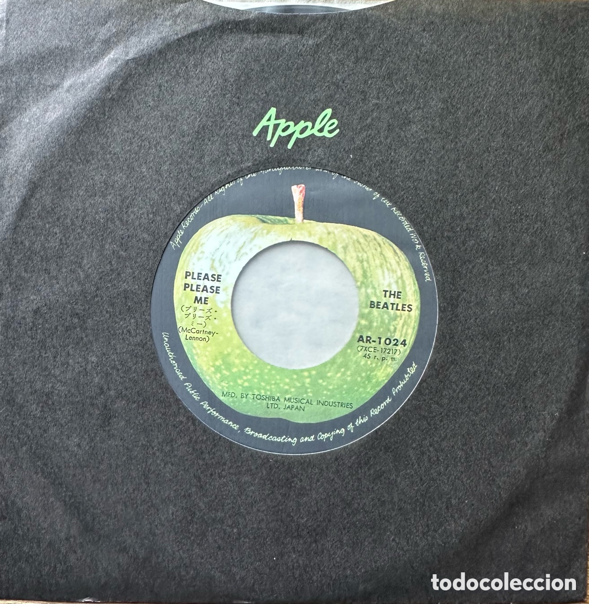 Discos de vinilo: The Beatles. Please, please me. Jap&oacute;n. - Foto 4