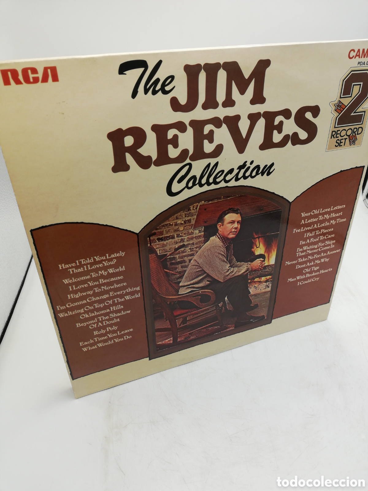 Discos de vinilo: The Jim Reeves Collection. Two Record Set. LP. - Foto 2