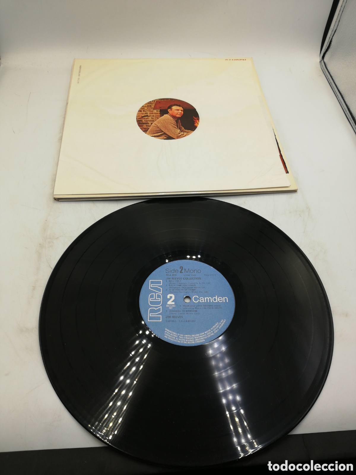 Discos de vinilo: The Jim Reeves Collection. Two Record Set. LP. - Foto 4