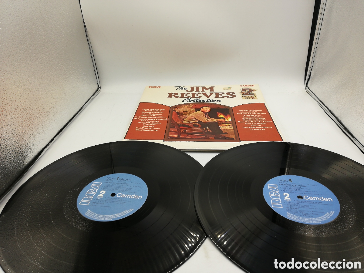 Discos de vinilo: The Jim Reeves Collection. Two Record Set. LP. - Foto 7