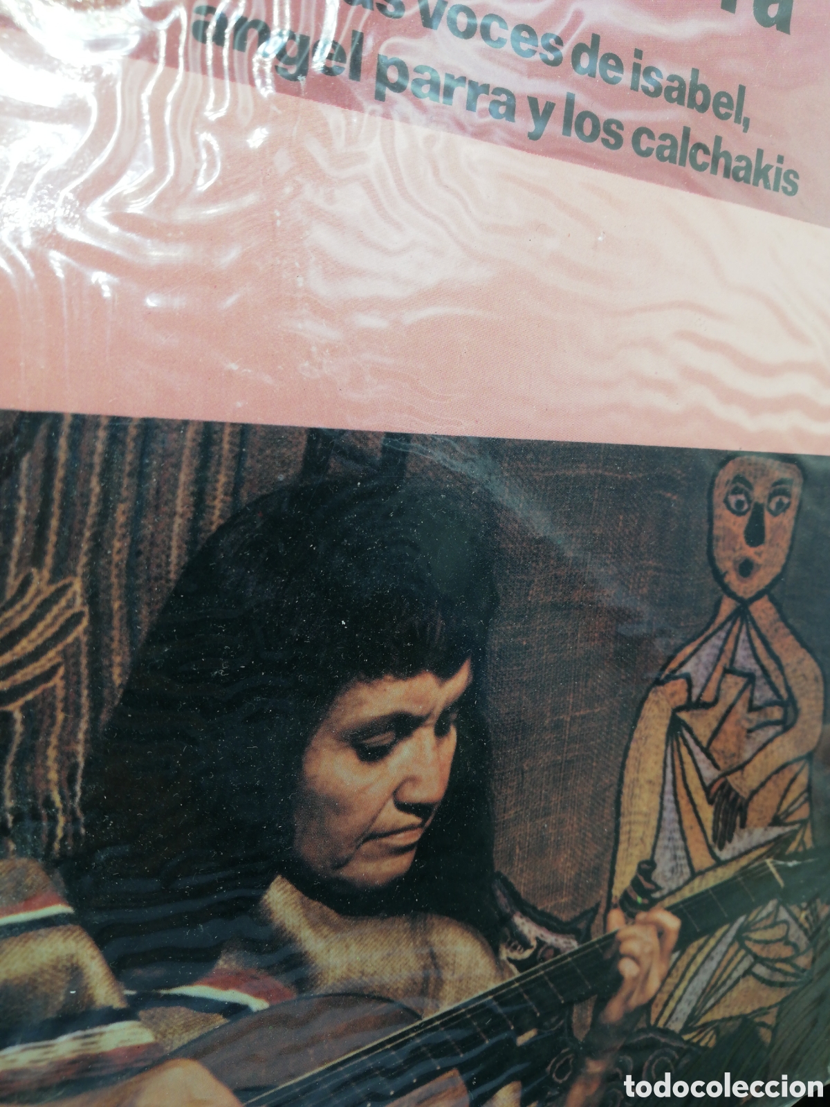 Discos de vinilo: Un r&iacute;o de sangre. Violeta Parra. LP. - Foto 7