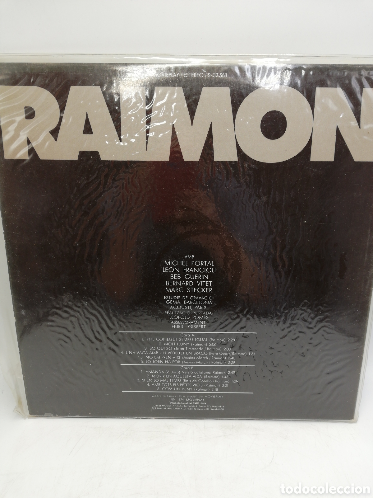 Discos de vinilo: Raimon a Victor Jara. LP. - Foto 2