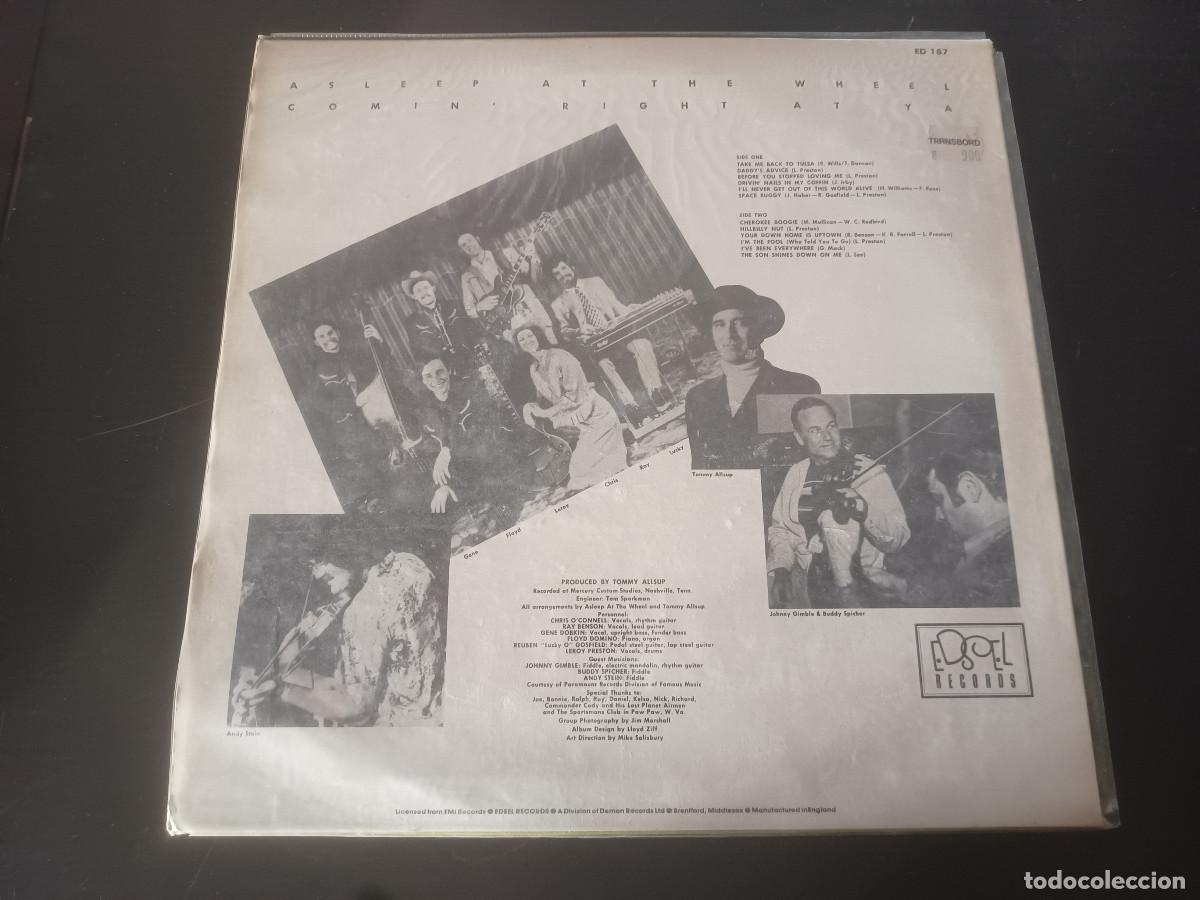 Discos de vinilo: Asleep at the wheel- Comin right at ya - Foto 2