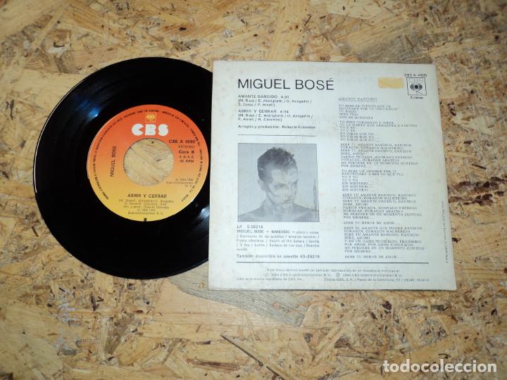 Discos de vinilo: Miguel Bos&eacute; &ndash; Amante Bandido - Foto 2