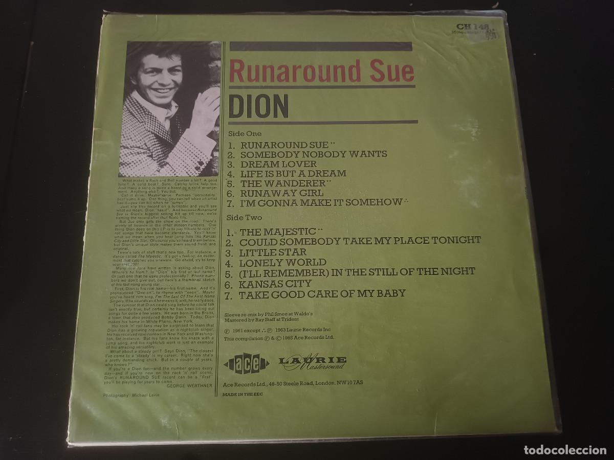 Discos de vinilo: Dion - Runaround Sue - Foto 2