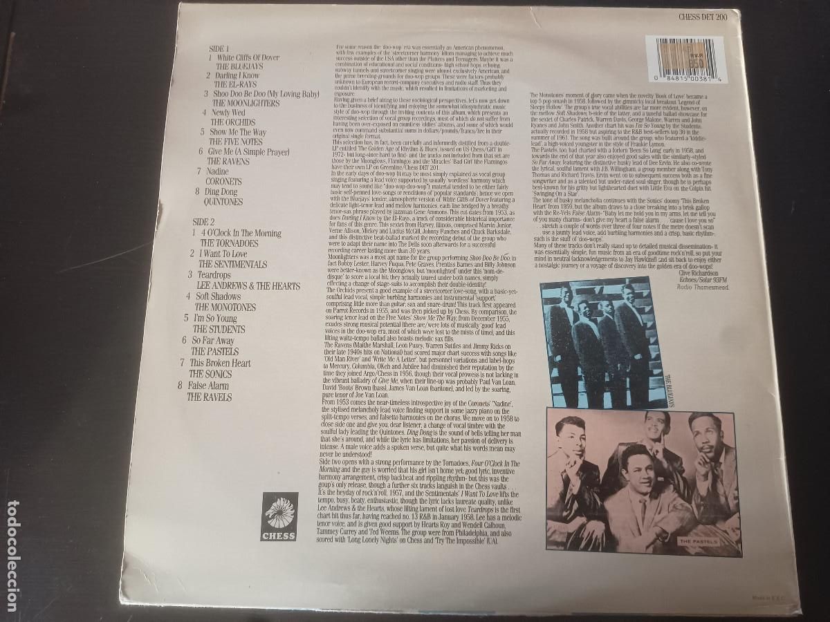 Discos de vinilo: Chess Doo Wop - Foto 2
