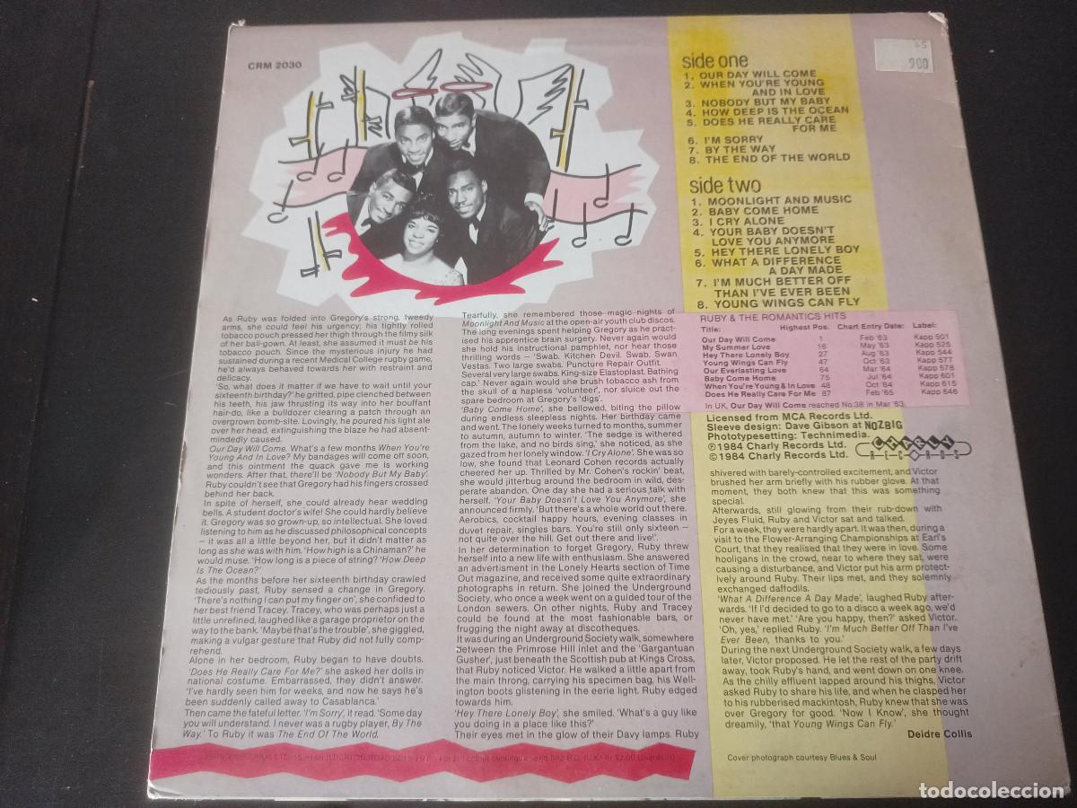 Discos de vinilo: Ruby & the romantics- Our day will come - Foto 2