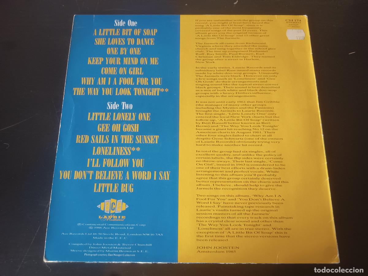 Discos de vinilo: The Jarmels- The Complete Jarmels - Foto 2