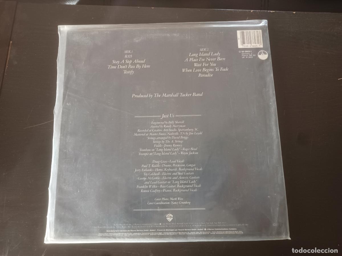 Discos de vinilo: The Marshall Tucker Band- Just us - Foto 2