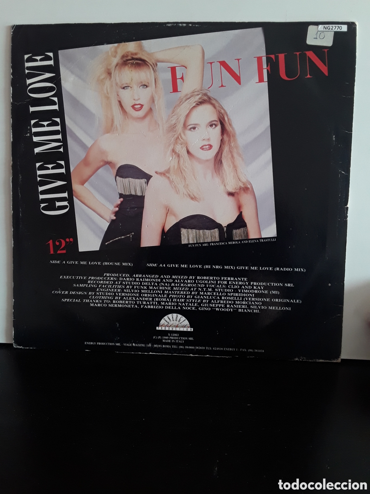 Discos de vinilo: Fun Fun &lrm;&ndash; Give Me Love - Foto 2