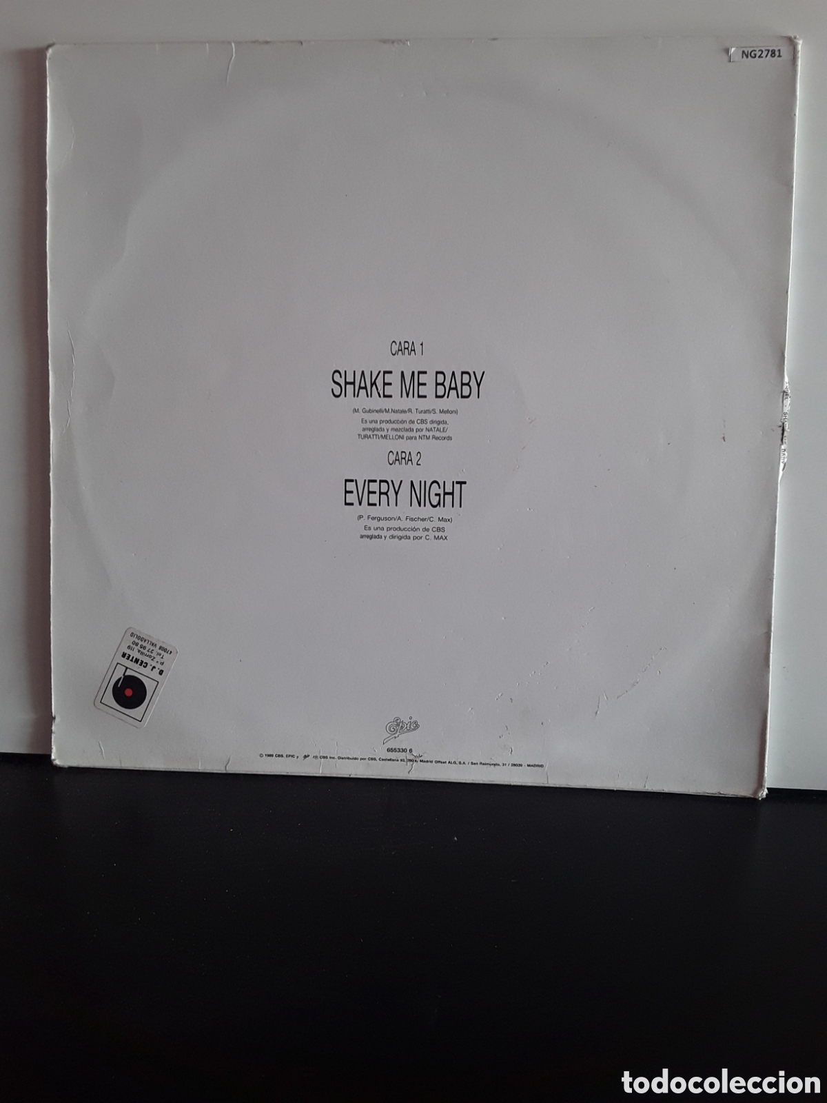 Discos de vinilo: Angel &lrm;&ndash; Shake Me Baby - Foto 2