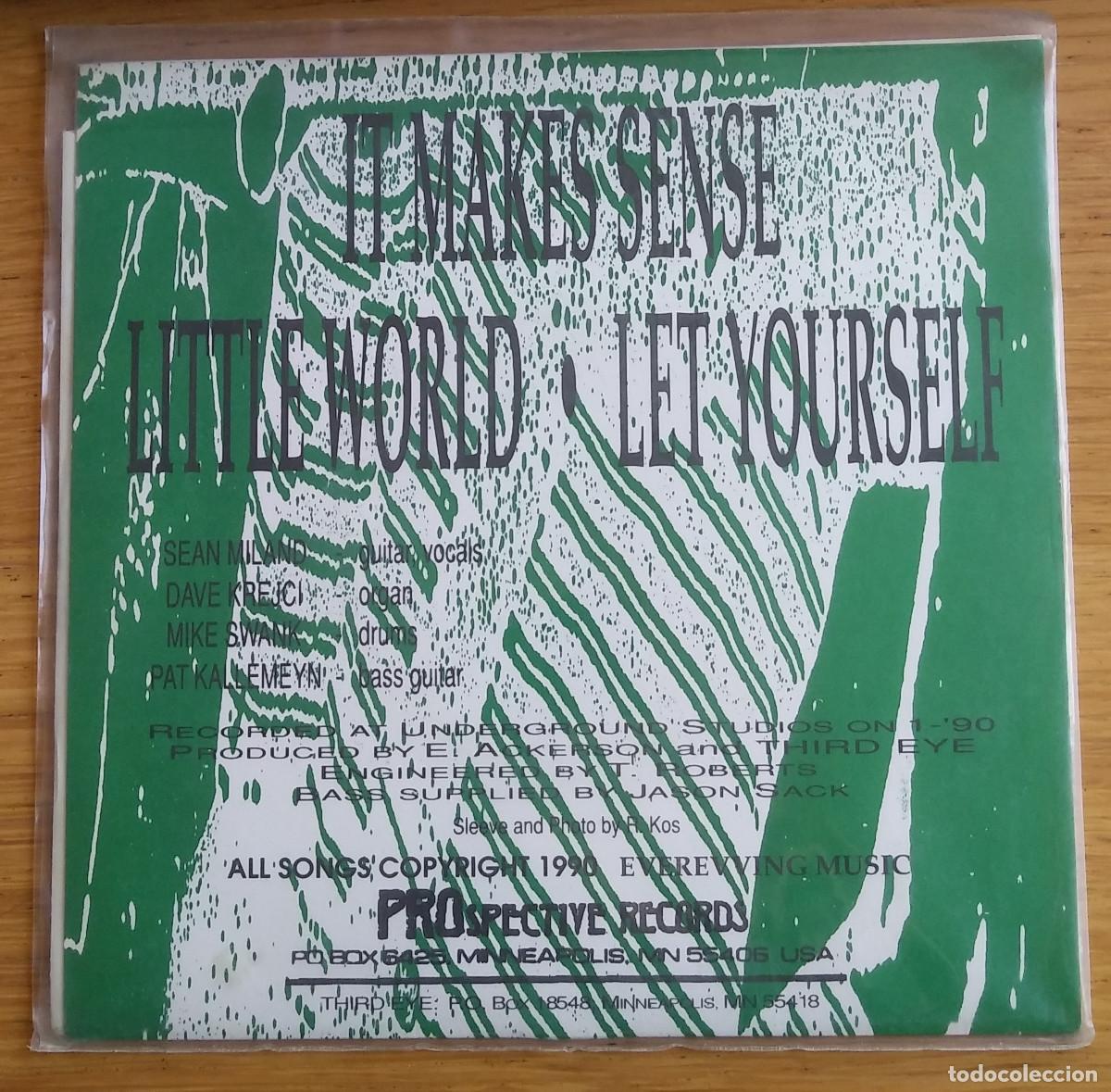 Discos de vinilo: THIRD EYE: &rdquo;IT MAKES SENSE&rdquo; SINGLE VINILO 1990 - GARAGE - PSYCH - Foto 2
