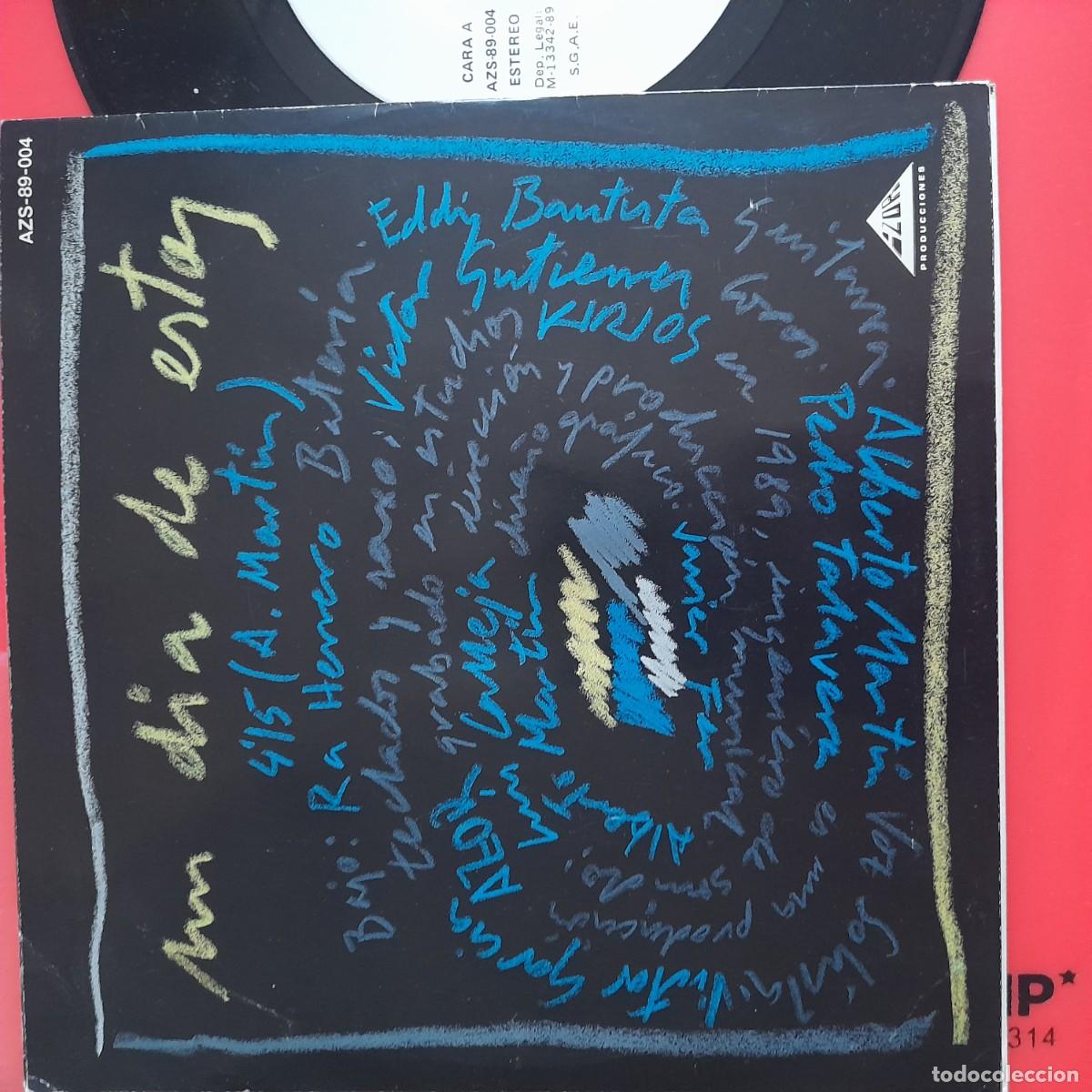 Discos de vinilo: AZOR UN DIA DE ESTOS DISCO VINILO SINGLE 45 RPM - Foto 2