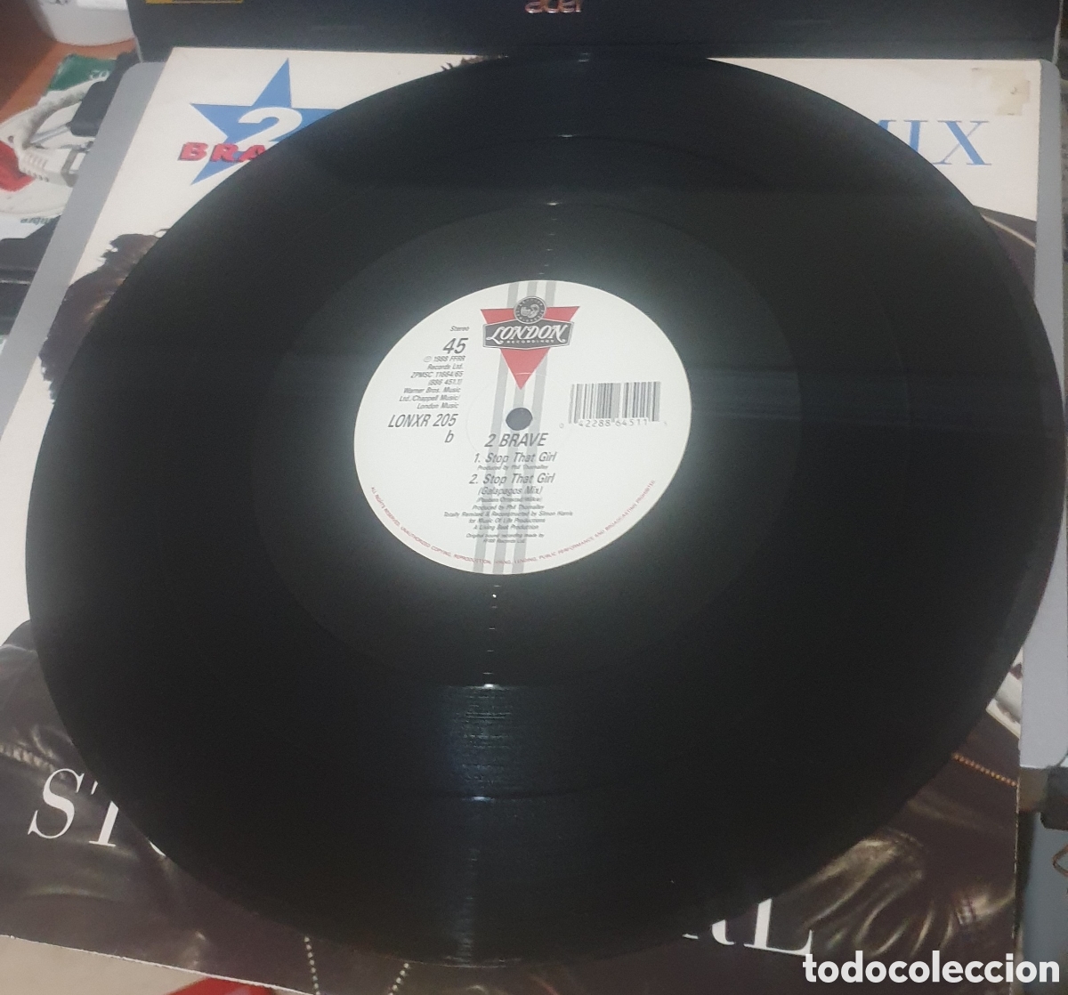 Discos de vinilo: 2 Brave - Stop That Girl (Remix) - Foto 2