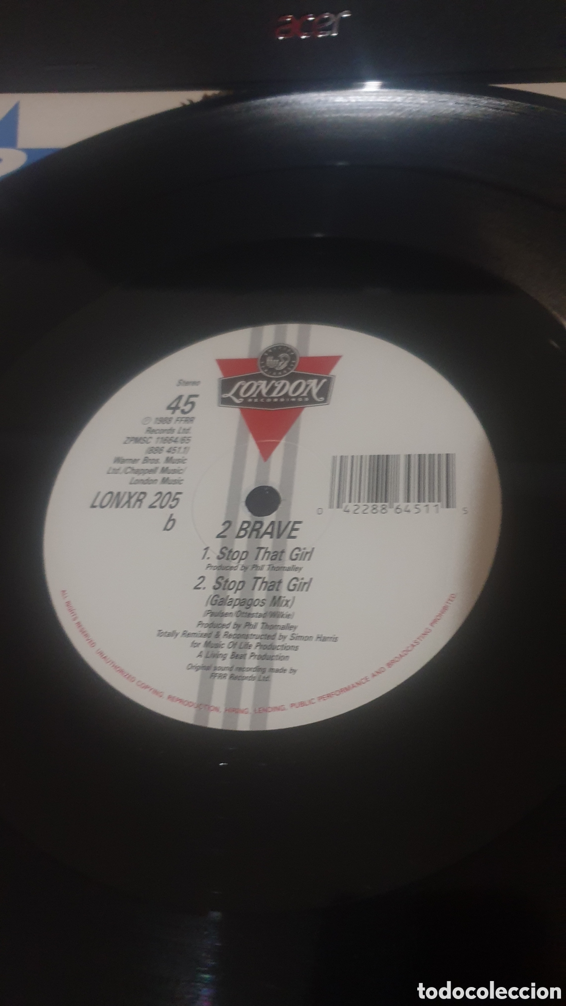 Discos de vinilo: 2 Brave - Stop That Girl (Remix) - Foto 3