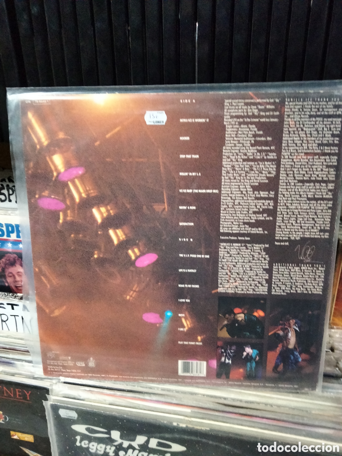 Discos de vinilo: Vainilla ice extremely live - Foto 2