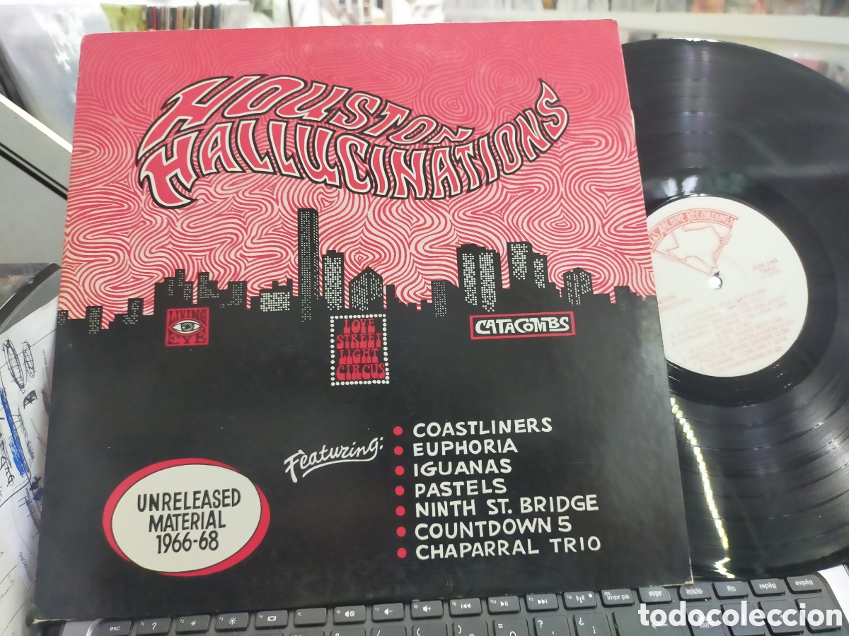 Discos de vinilo: Houston hallucinations LP u.s.a. 1982 - Foto 1