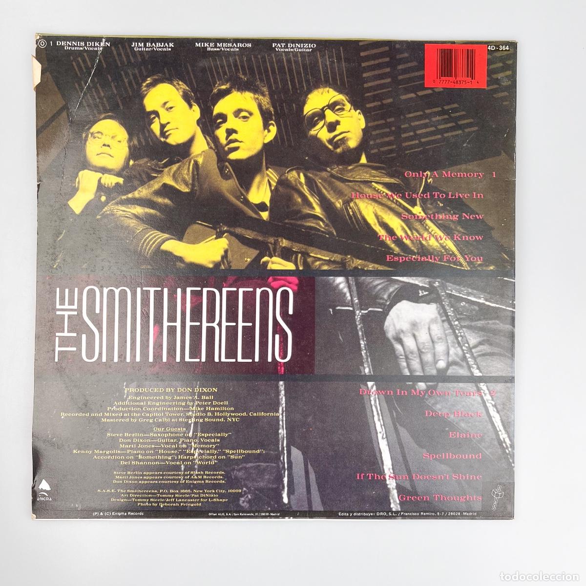 Discos de vinilo: LP. The Smithereens. Green Thoughts (VG+/VG+) - Foto 2