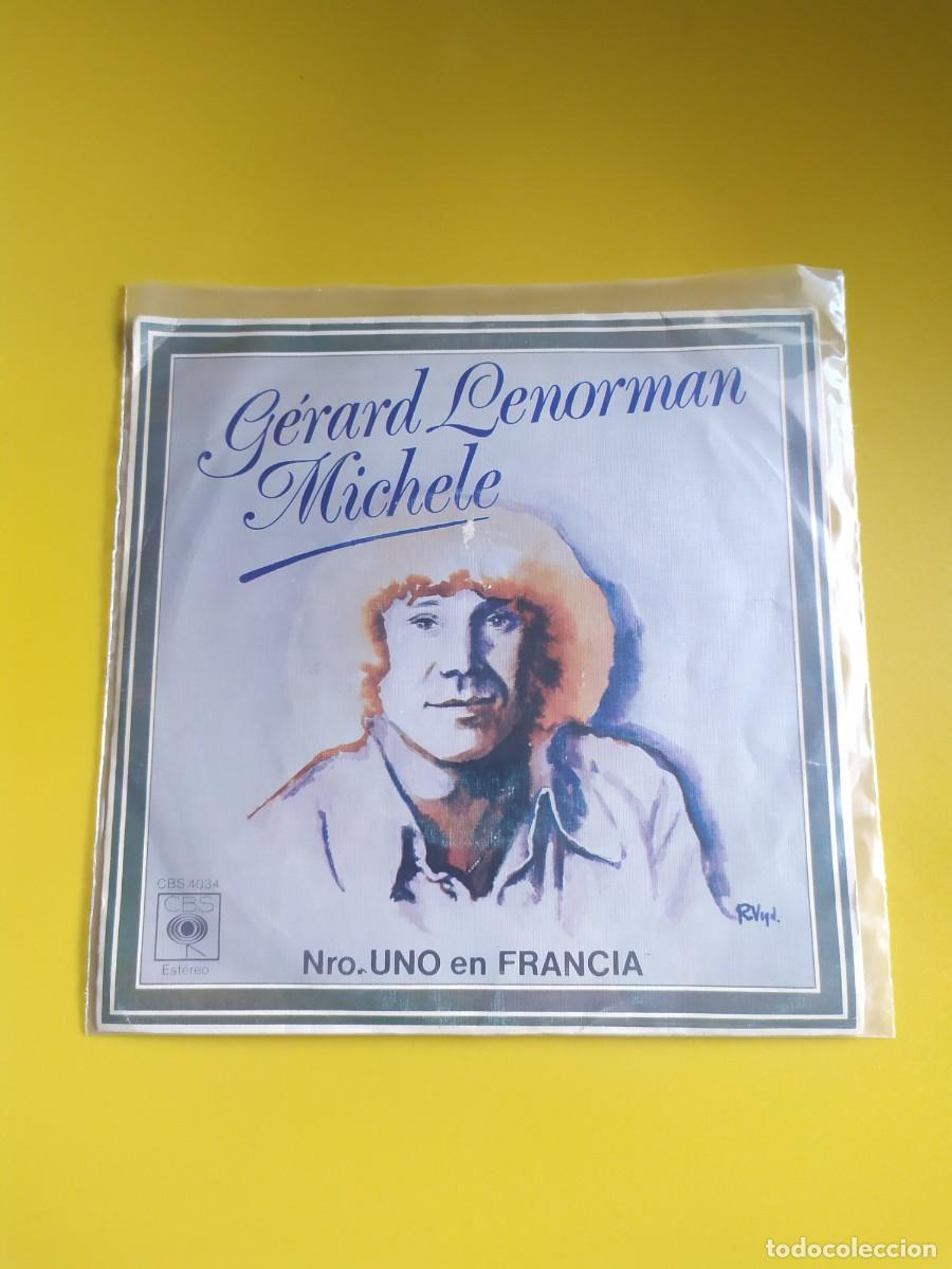 Discos de vinilo: G&eacute;rard Lenorman - Michele / Y yo te quiero 1976 - Foto 1