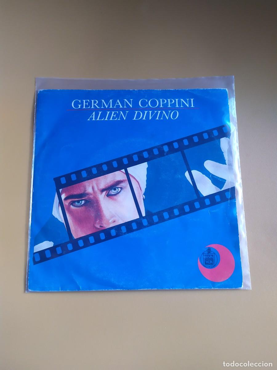 Discos de vinilo: Germ&aacute;n Coppini - Alien divino 1987 - Foto 1