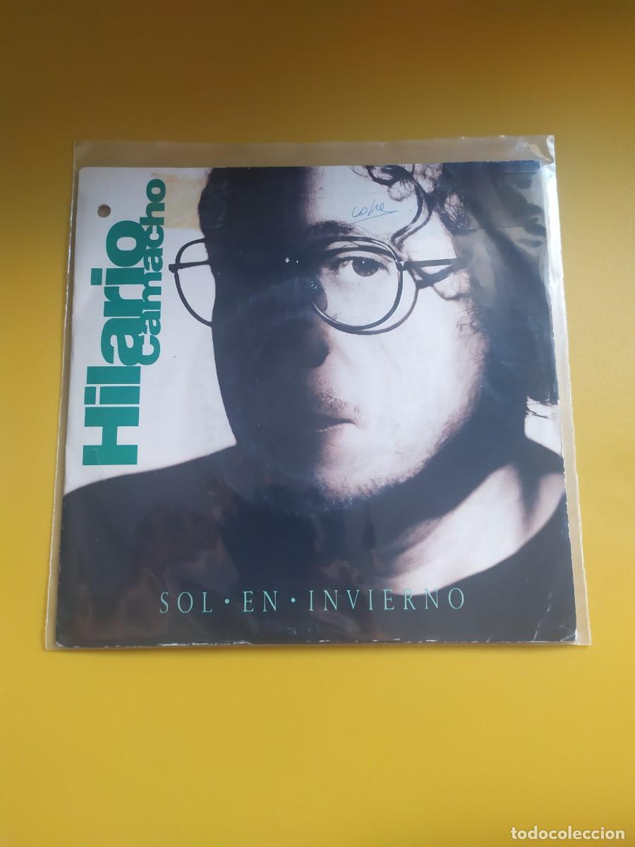 Discos de vinilo: Hilario Camacho - Sol en invierno 1990 - Foto 1
