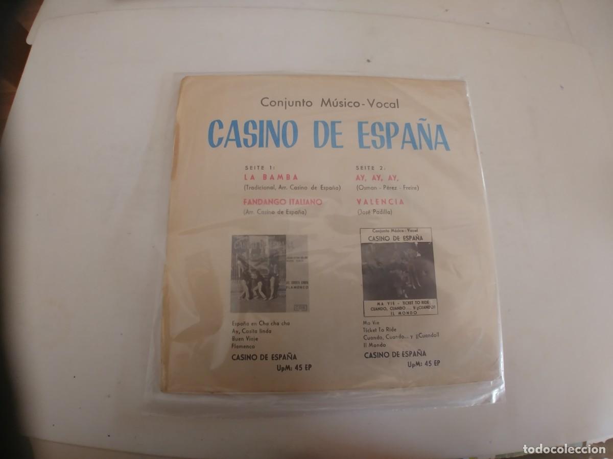 Discos de vinilo: CASINO DE ESPA&Ntilde;A-EP LA BAMBA +3 - Foto 2