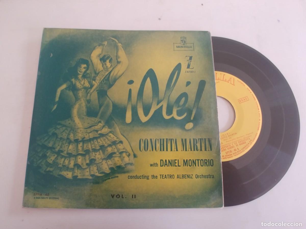 Discos de vinilo: CONCHITA MARTIN-EP ADIOS NEGRAZO +3 - Foto 1