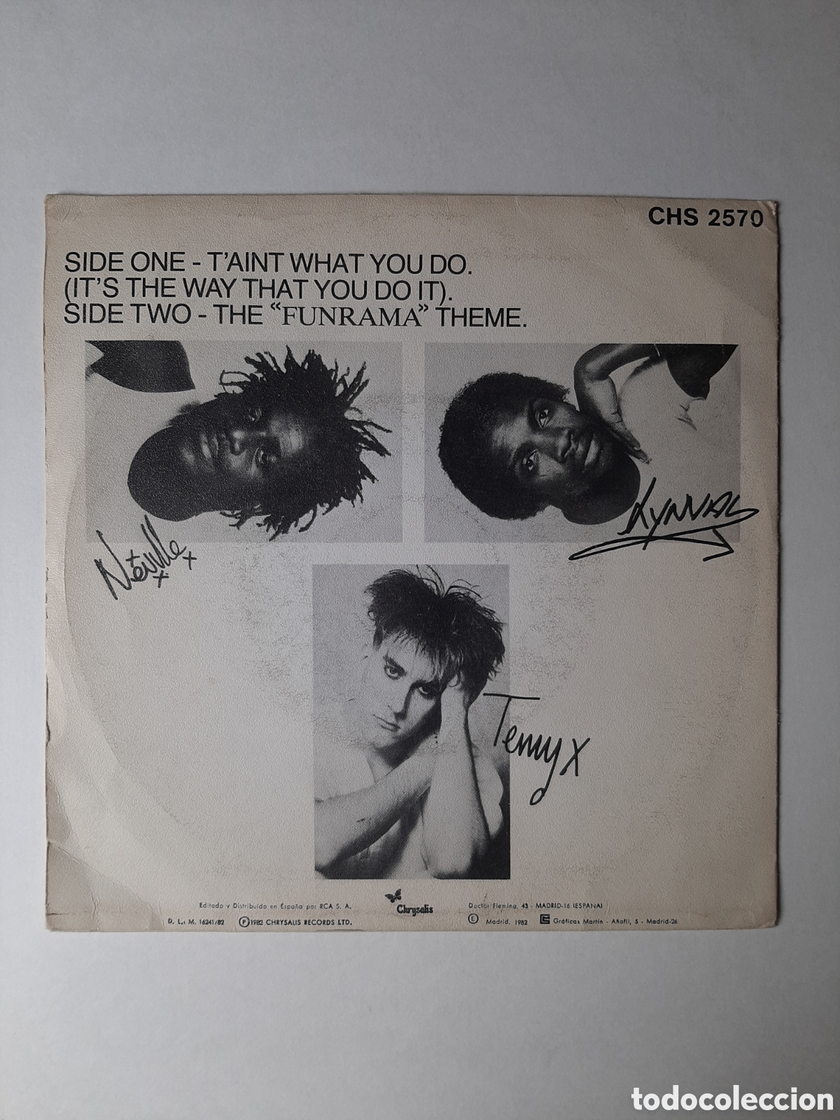 Discos de vinilo: Fun Boy Three y Bananarama, single vinilo. - Foto 2