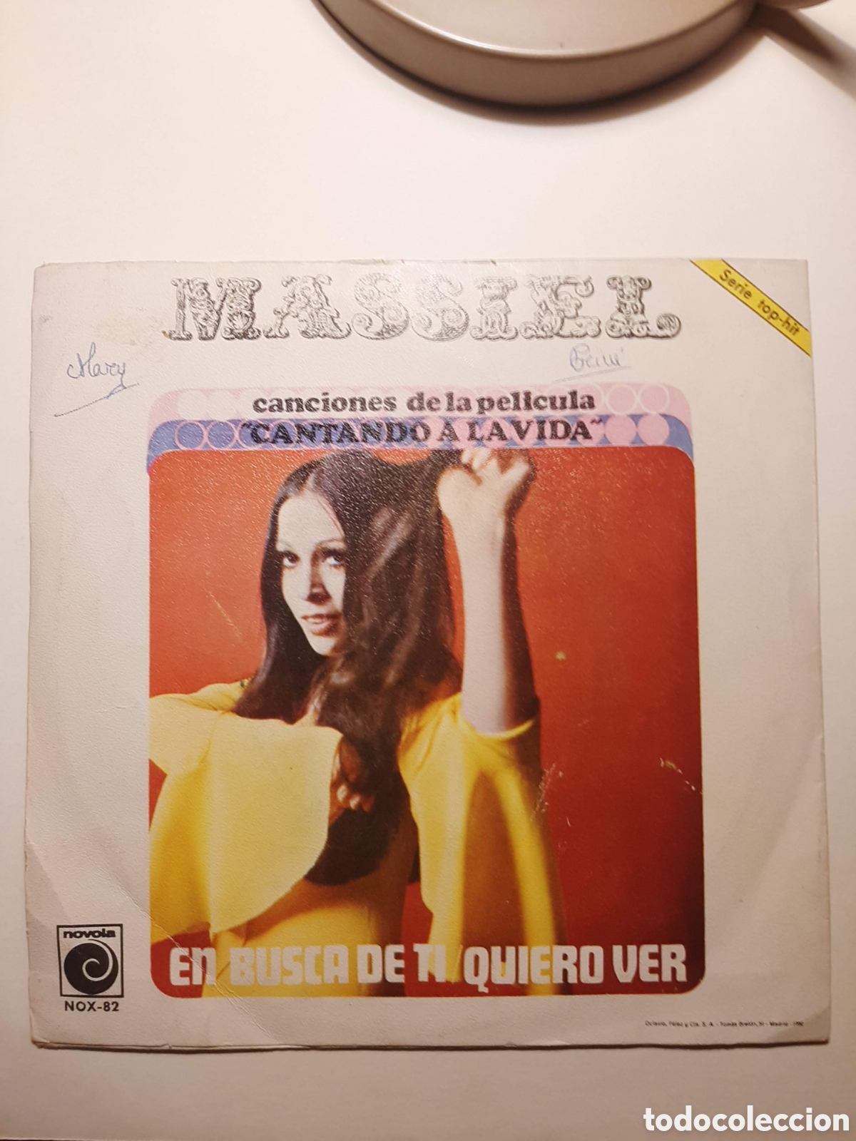 Discos de vinilo: Massiel single vinilo a&ntilde;os 60 - Foto 2
