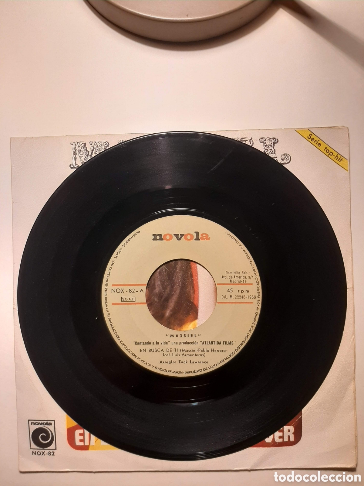 Discos de vinilo: Massiel single vinilo a&ntilde;os 60 - Foto 3