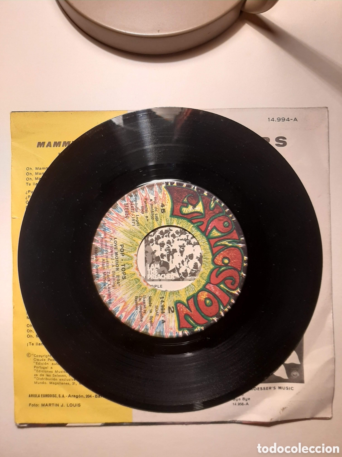 Discos de vinilo: Pop-Tops single vinilo a&ntilde;os 70 - Foto 3