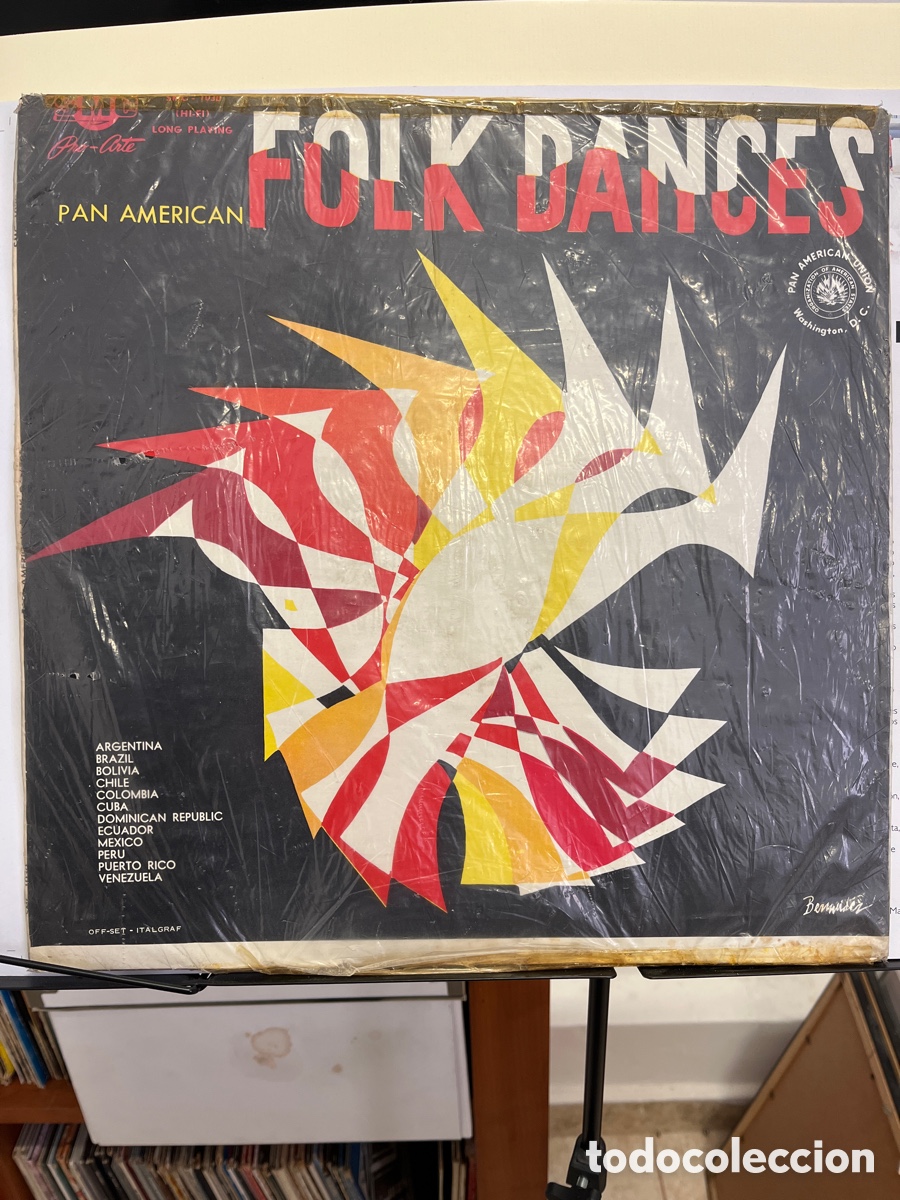 Discos de vinilo: Folk dances Pan American. LP