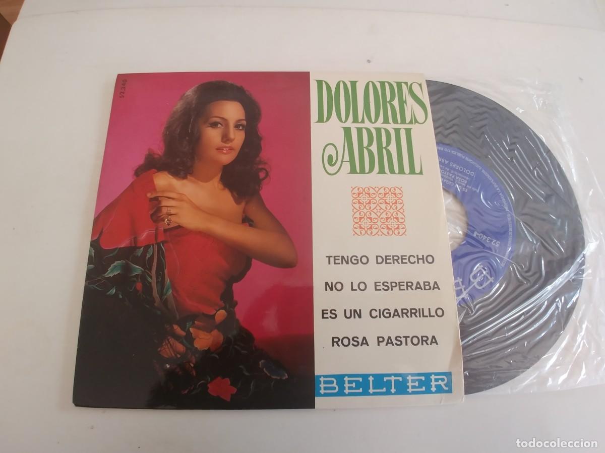 Discos de vinilo: DOLORES ABRIL-EP TENGO DERECHO +3 - Foto 1