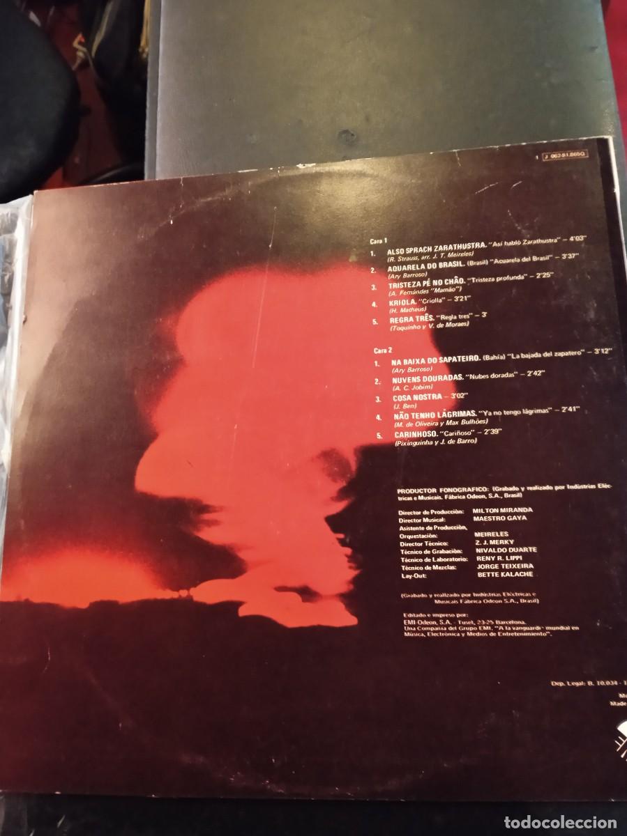 Discos de vinilo: MEIRELES Y SU ORQUESTA- EXPLOSI&Oacute;N BRASILE&Ntilde;A. LP - Foto 2