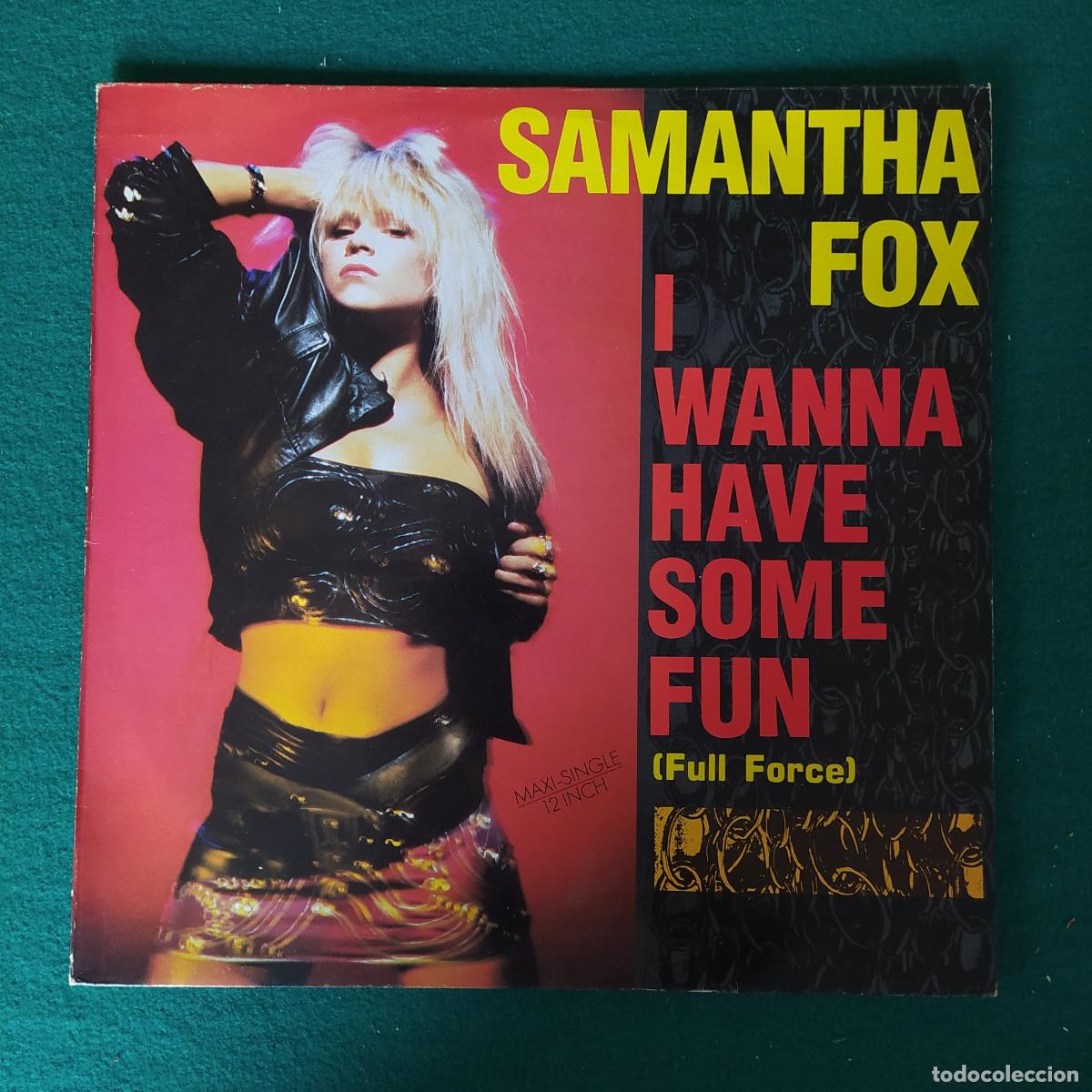 Discos de vinilo: Samantha Fox &ndash; I Wanna Have Some Fun - Foto 1