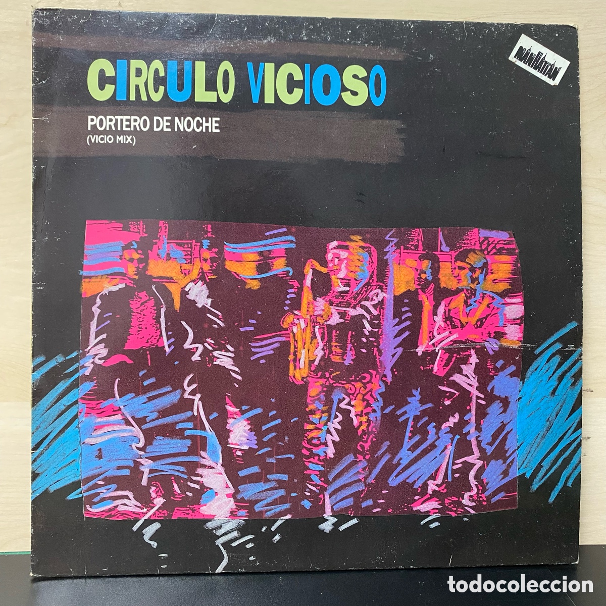 Discos de vinilo: Circulo Vicioso - Portero De Noche (12&rdquo;, Maxi) - Foto 1