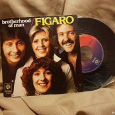 Discos de vinilo: BROTHERHOOD OF MAN - FIGARO - PYE RECORDS P 1054