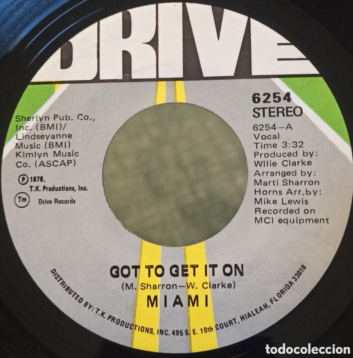 Discos de vinilo: Miami &ndash; Got To Get It On (Edici&oacute;n USA) - Foto 1
