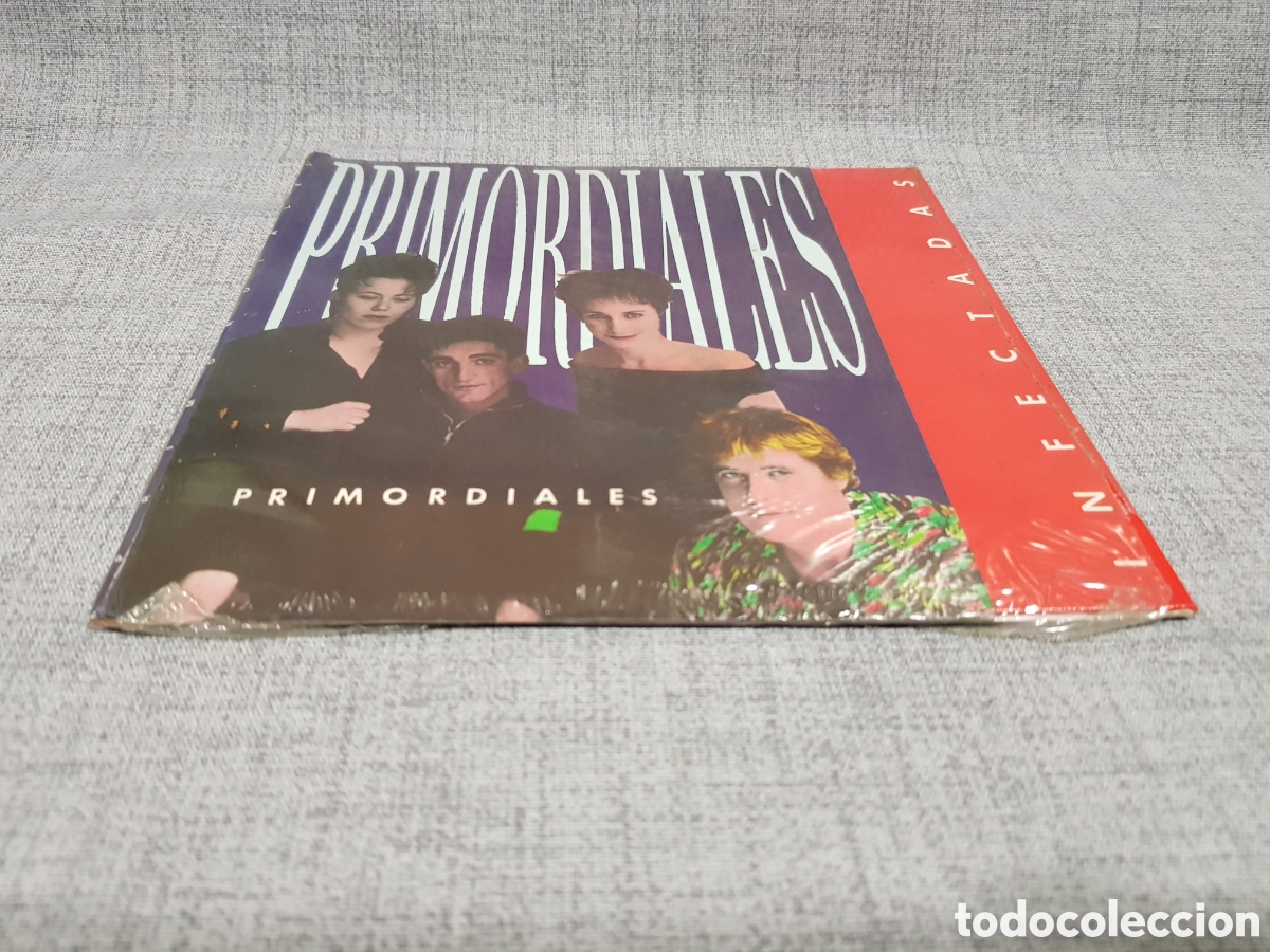 Discos de vinilo: VINILO SINGLE 7&rdquo; PRIMORDIALES: INFECTADAS. A GUSTAVO. - Foto 2