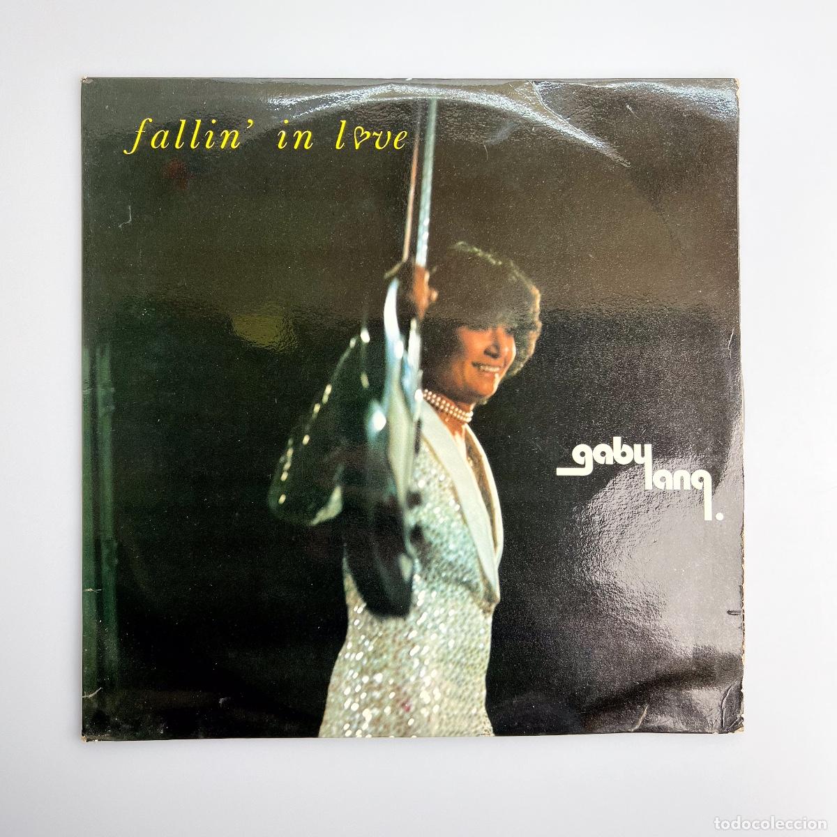 Discos de vinilo: LP. Gaby Lang. Fallin In Love (G/VG+) - Foto 1